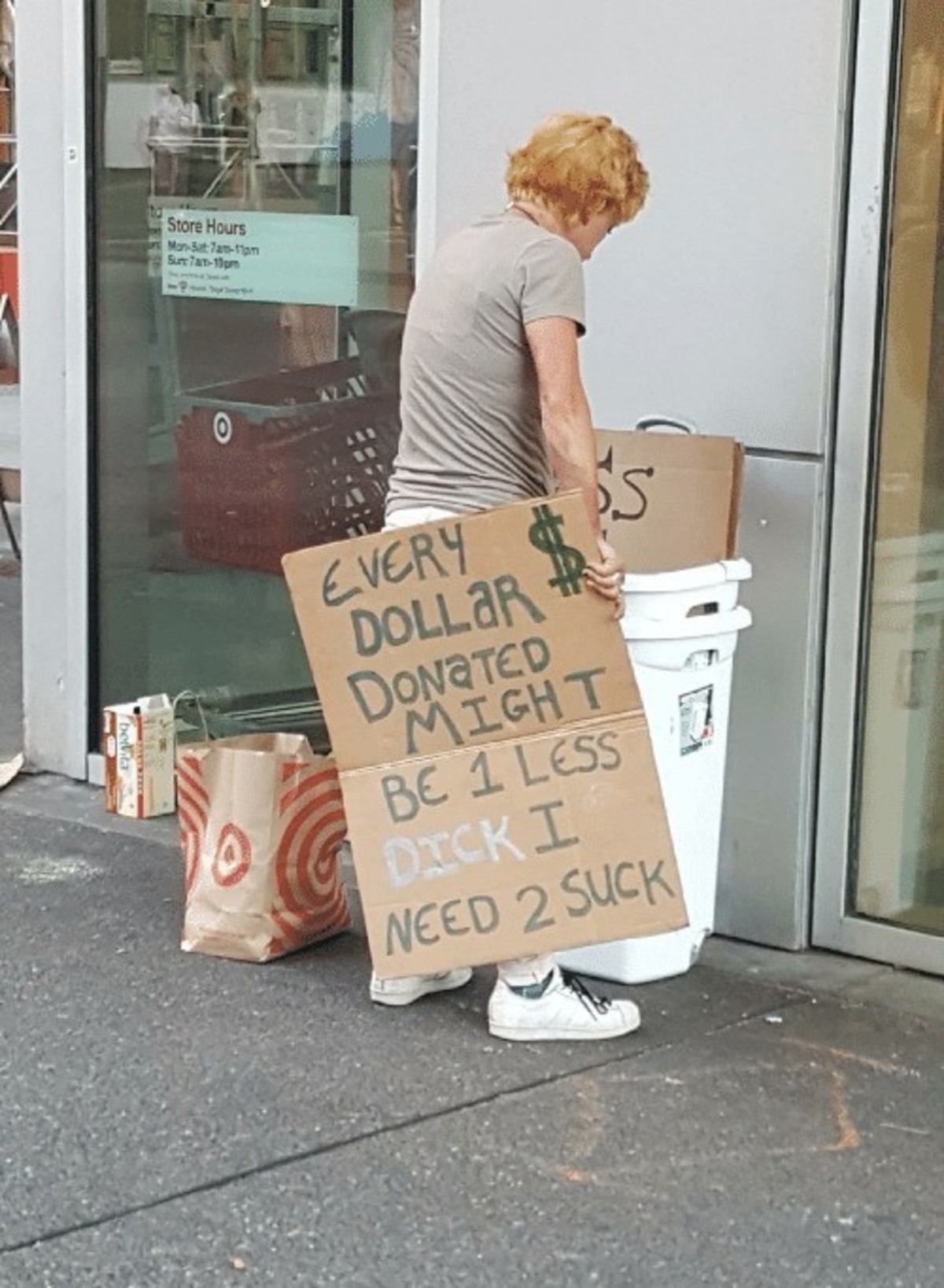 Will suck for cash